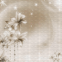 soave background  animated vintage flowers  sepia - Δωρεάν κινούμενο GIF