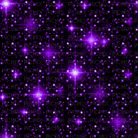 Black with fashing Purple Stars background - GIF เคลื่อนไหวฟรี