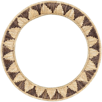 oval brown frame - ücretsiz png