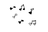 music notes - ilmainen png