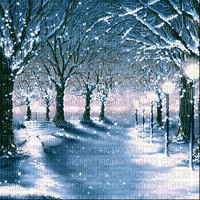 Winter.Hiver.Landscape.gif.Victoriabea - 無料のアニメーション GIF