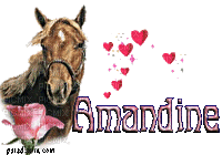 amandine - Бесплатный анимированный гифка