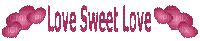 Kaz_Creations Logo Text Love Sweet Love - 免费动画 GIF