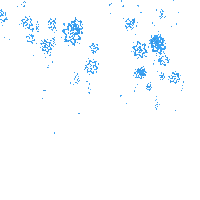 Animated.Snowflakes.Blue - Free animated GIF