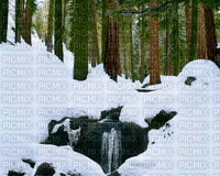 Background Waterfall - Darmowy animowany GIF