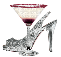 Kaz_Creations Drink Cocktail Deco Shoes Footwear - Free PNG