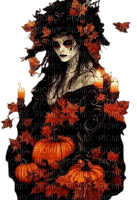 halloween, witch, gothic, herbst, autumn - png ฟรี