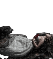 maj femme allongée - PNG gratuit