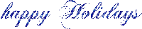 text navidad  azul gif dubravka4 - GIF animado grátis
