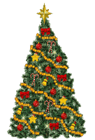 Árbol Navideño (Christmas tree) - Ingyenes animált GIF