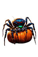 Autumn. Halloween. Pumpkin. Spider. Leila - zadarmo png