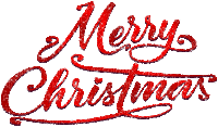 kikkapink merry christmas animated text - Free animated GIF