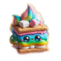 cute marshmallow - PNG gratuit