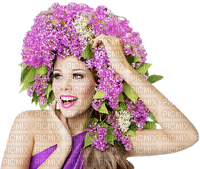 Spring Lilac Woman