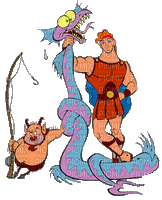 Hercules - GIF animado gratis