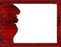 Minou-frame-red-400x313 - ücretsiz png