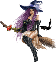 halloween witch by nataliplus - besplatni png