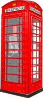 British phone booth - png ฟรี