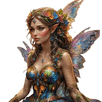 fantasy fairy woman - Free PNG