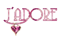 Dior J'adore Text - Bogusia - GIF animé gratuit