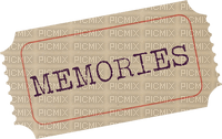 memories text Bb2 - PNG gratuit