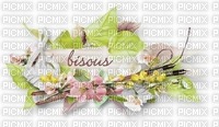 bisous fleurs - png gratis