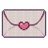 Pixel envelope - nemokama png