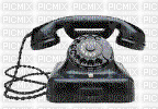 vintage telephone - Gratis animerad GIF
