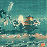 kikkapink background animated oriental - 無料のアニメーション GIF