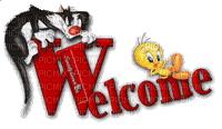 welcom - Bezmaksas animēts GIF