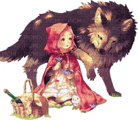 little red riding hood ❤️ elizamio - zadarmo png