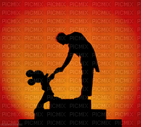 image encre animé effet bon anniversaire Mickey Disney edited by me - Бесплатный анимированный гифка