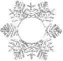 minou-snowflak-silver - Nemokamas animacinis gif