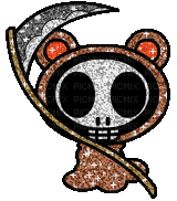 grim reaper bear - Bezmaksas animēts GIF