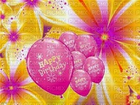 image encre happy birthday balloons edited by me - nemokama png