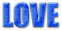 Love.Text.Blue - zadarmo png