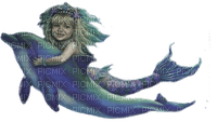 little mermaid dolphin  petit sirene dauphin