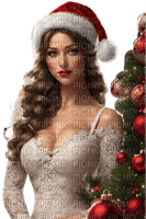 Mujer - Navidad - Rubicat - PNG gratuit