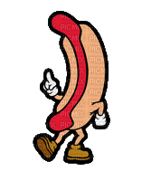gif ,Adam64 animation, hot dog - Nemokamas animacinis gif