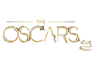 Oscar statue text deco - nemokama png