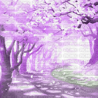 Y.A.M._Japan Spring landscape background - Bezmaksas animēts GIF