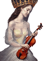 kikkapink fantasy girl violin - png ฟรี