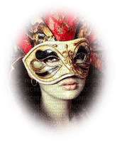 Kaz_Creations Woman Femme Red Mask - zdarma png