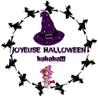 joyeuse Halloween - Бесплатный анимированный гифка