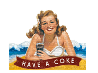 coca cola woman bp - nemokama png