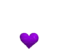heart coeur herz fractal abstract abstrakt abstrait art effect effet gif anime animated animation deco tube purple