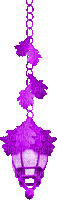 Light.Lamp.Lantern.Purple.Animated - KittyKatLuv65 - Free animated GIF