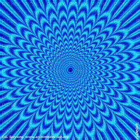 Blue vortex (Illusion) - nemokama png
