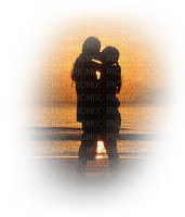 couple sunset bp - δωρεάν png