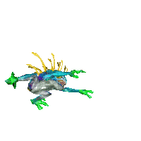 frog gif - Nemokamas animacinis gif